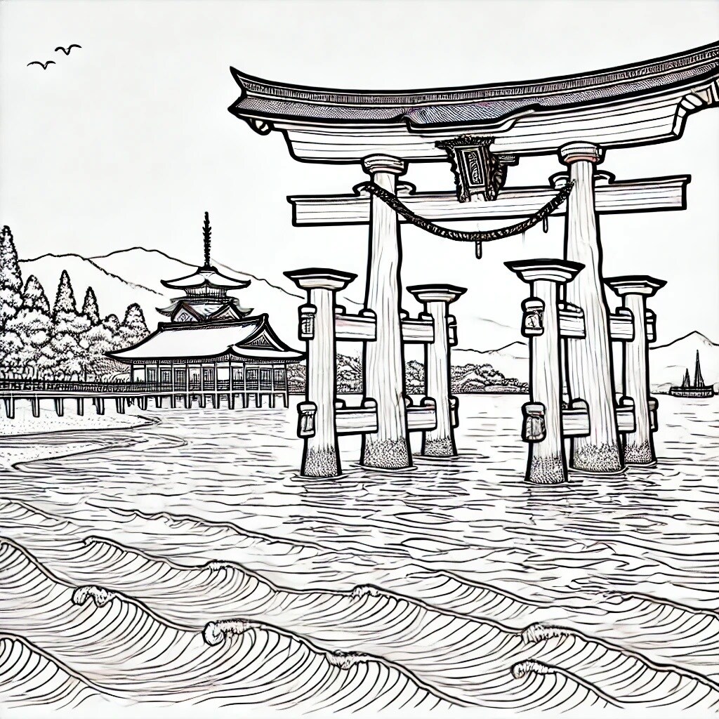 大人の塗り絵（下絵)を販売しています 自由な発想や創造がクリエイティブな作品を作ります。 イメージ1