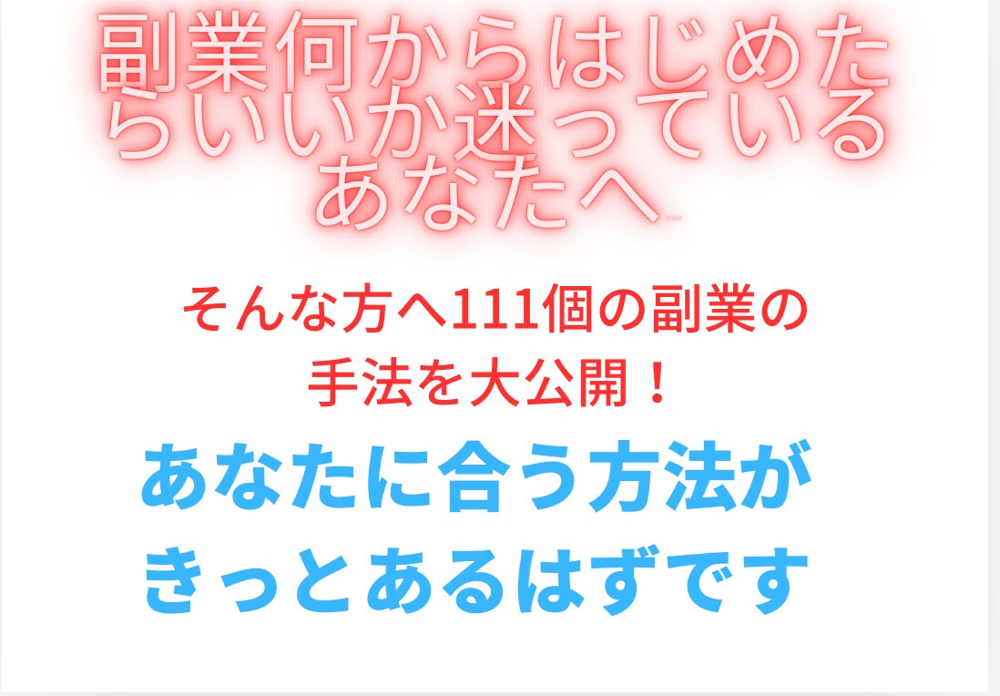 111種類の副業の手法教えます 全て再版OK！大量副業セット！ イメージ4