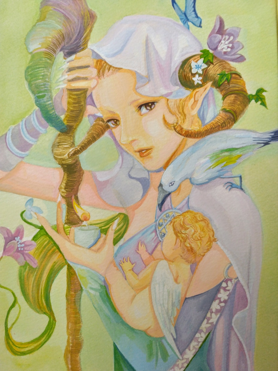 水彩、色鉛筆で、あなただけの綺麗なイラスト描きます 手描きならではの優しいイラストです。お気軽にご相談下さい。 イメージ6