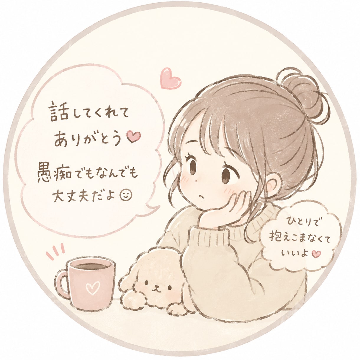 人間関係、仕事、愚痴なんでも聞きます モヤモヤは全部私に吐き出せ〜！ イメージ1