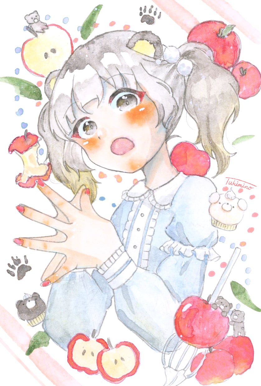 アナログで女の子(かわいい男の子)を描きます 水彩からコピック、アクリル、ペン画まで！ イメージ6