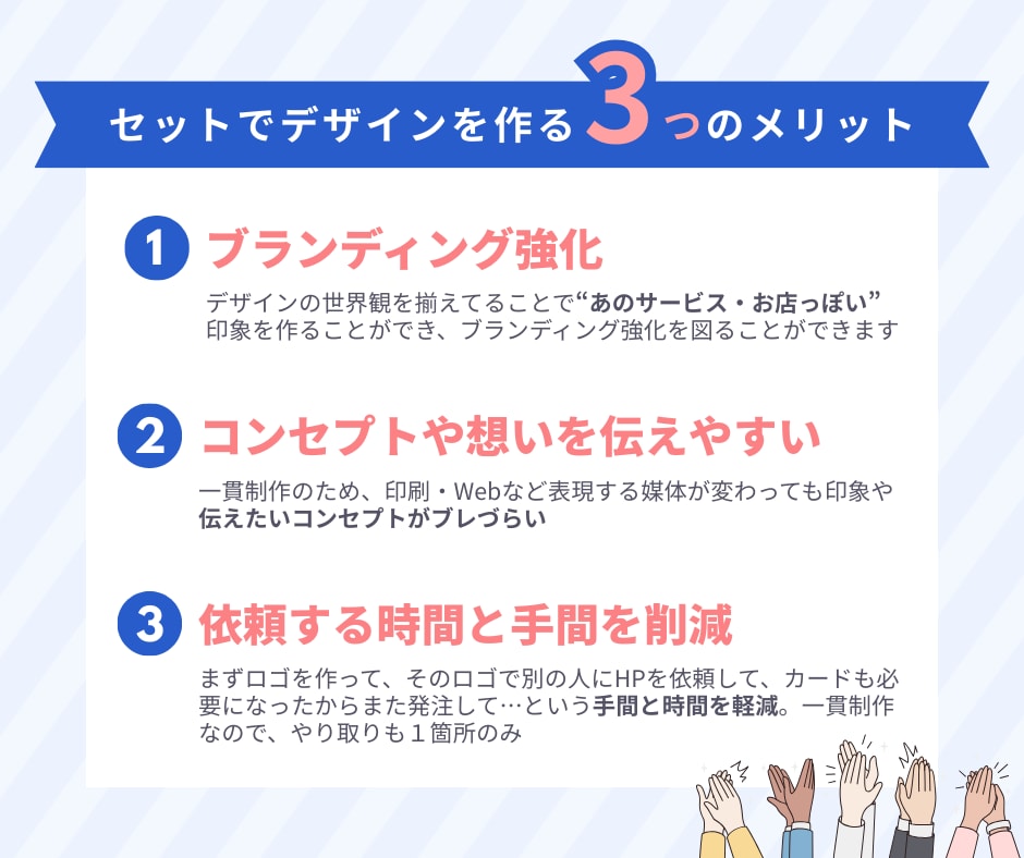 開業セット│ロゴ・HP・名刺まとめてデザインします 個人・小規模事業者向け！開業の第一歩をデザインでサポート！ イメージ3
