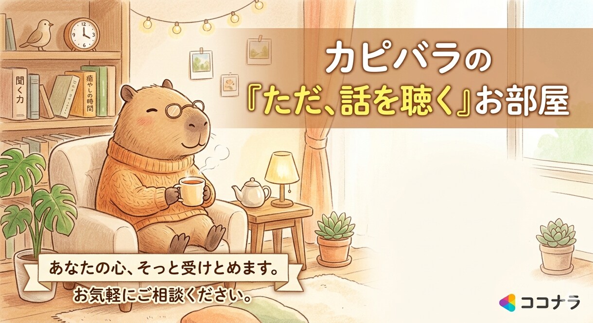 人間関係・メンタルなどあなたの話をじっくり聴きます うまく話せなくても、整理できていなくても大丈夫 イメージ1