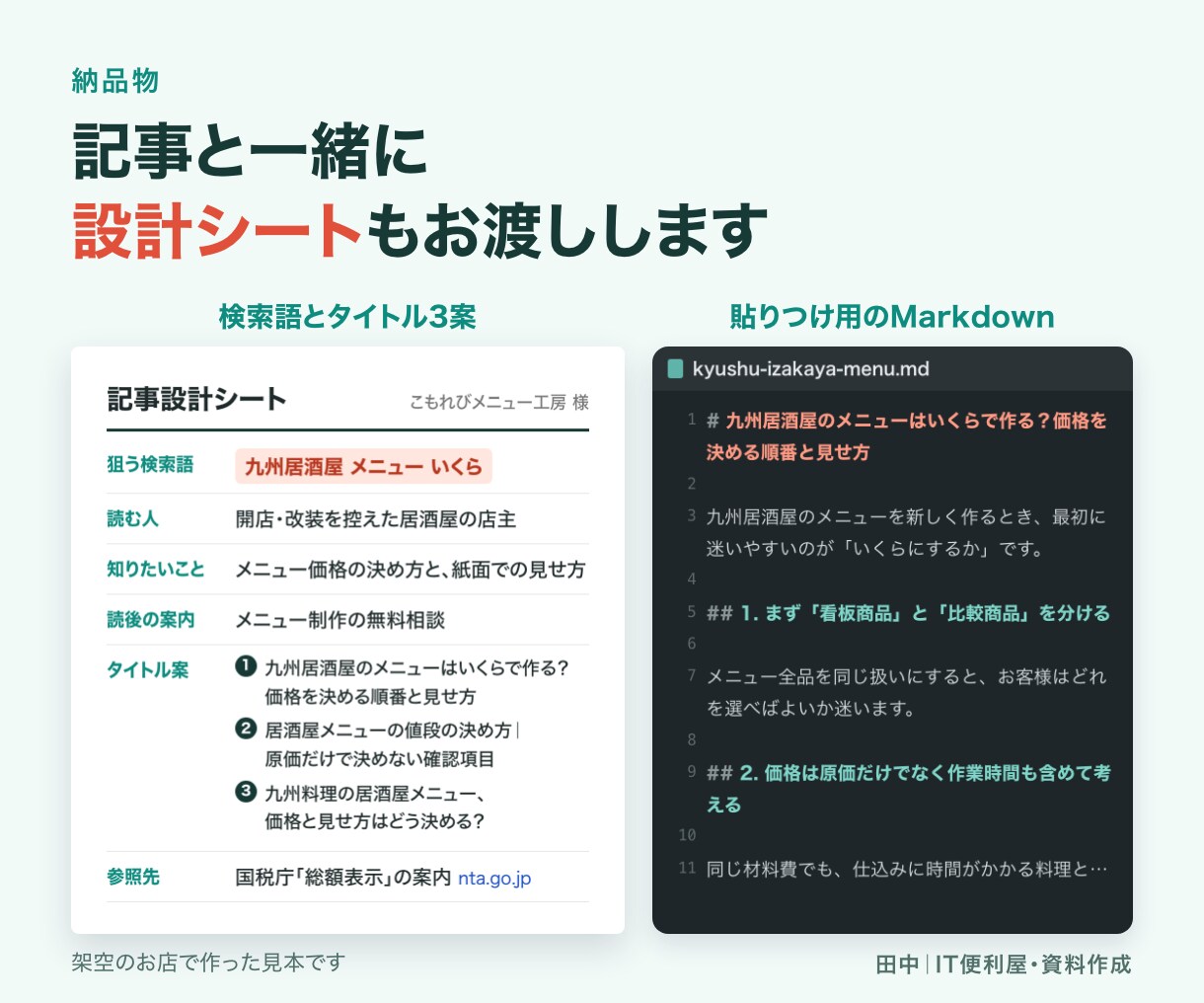 SEOを考えたnote記事を作成します 検索意図とロングテールを決め3000字の記事に イメージ4