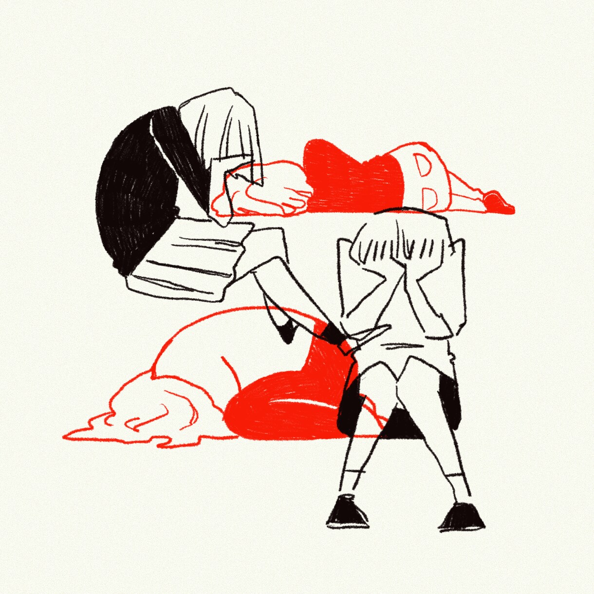 商用可/シンプルでおしゃれなイラスト描きます MV、CDジャケット、グッズ作成に！ イメージ6