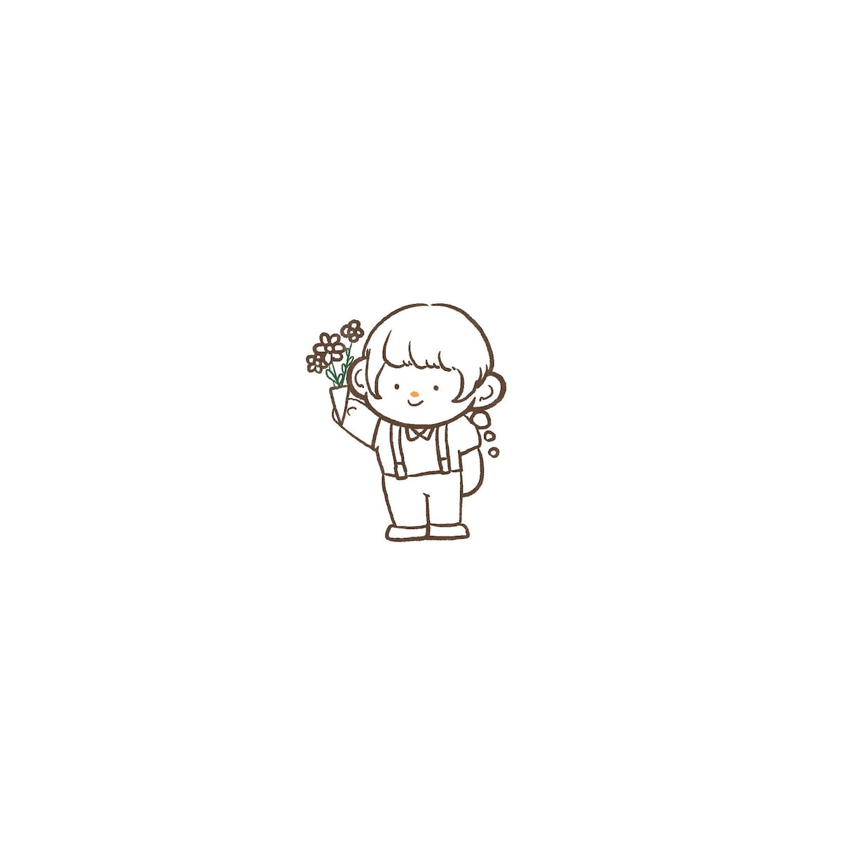 ゆるいイラストを描きます ゆるいイラストで日々の疲れが吹き飛んじゃうかも！ イメージ1