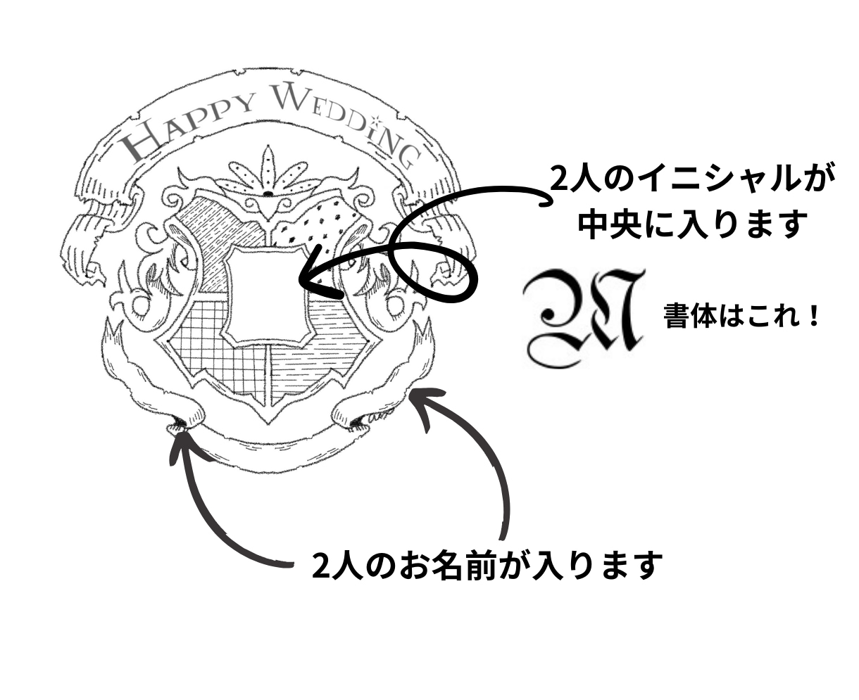 ハリーポッター風の招待状作成します 魔法の世界に結婚式のゲストを招待しませんか？ イメージ6