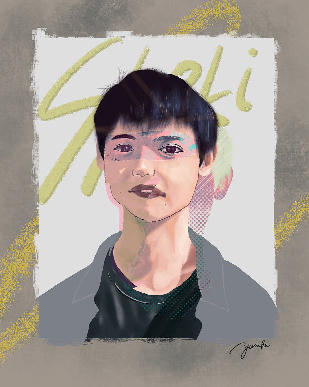 記念日や誕生日など、大切な日に贈る似顔絵を描きます ポップで躍動感のあるイラストがお好きな方へ イメージ5
