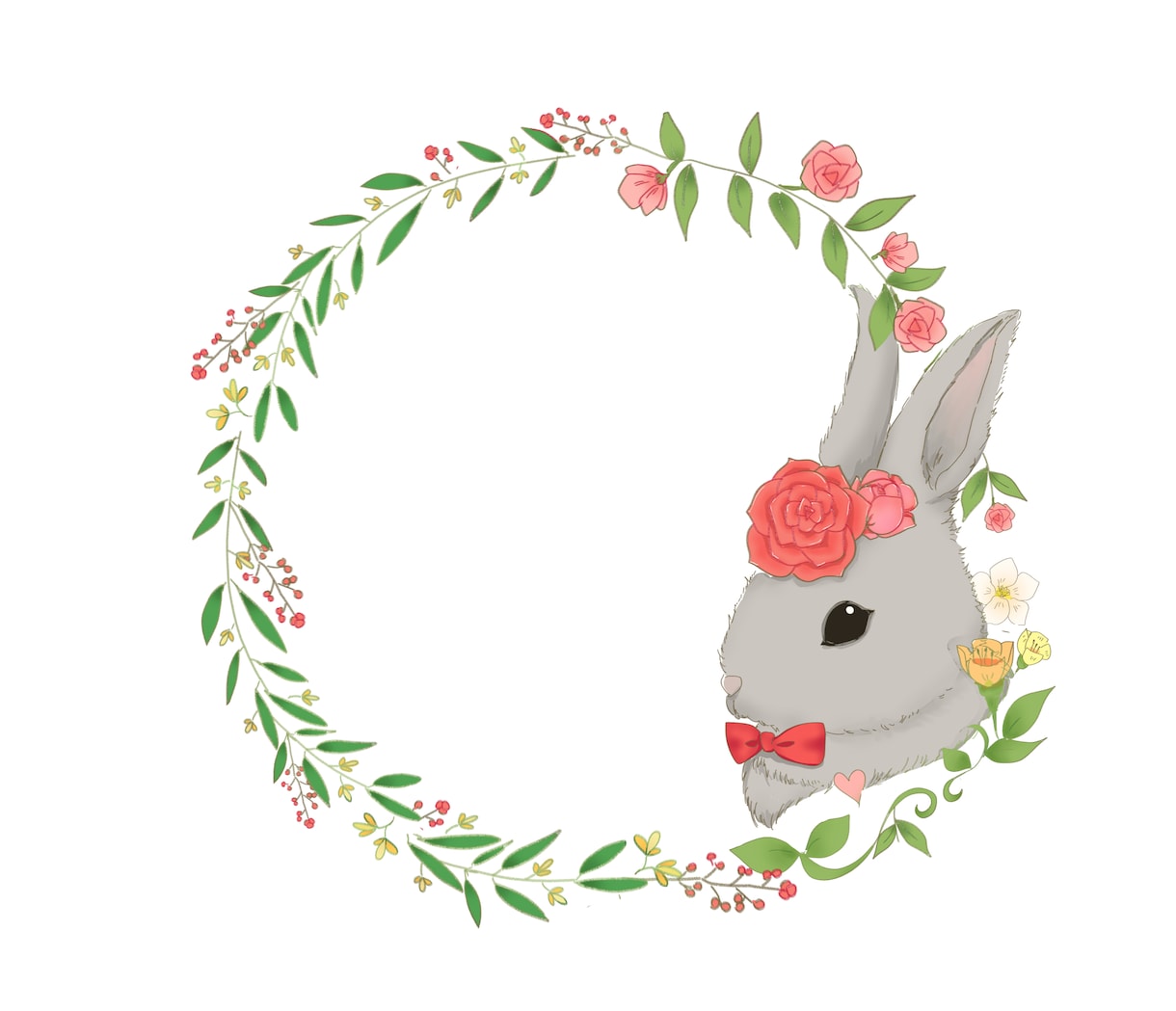 ロゴデザイン描きます 花や動物をモチーフにしたロゴデザインやイラストのオーダー イメージ4