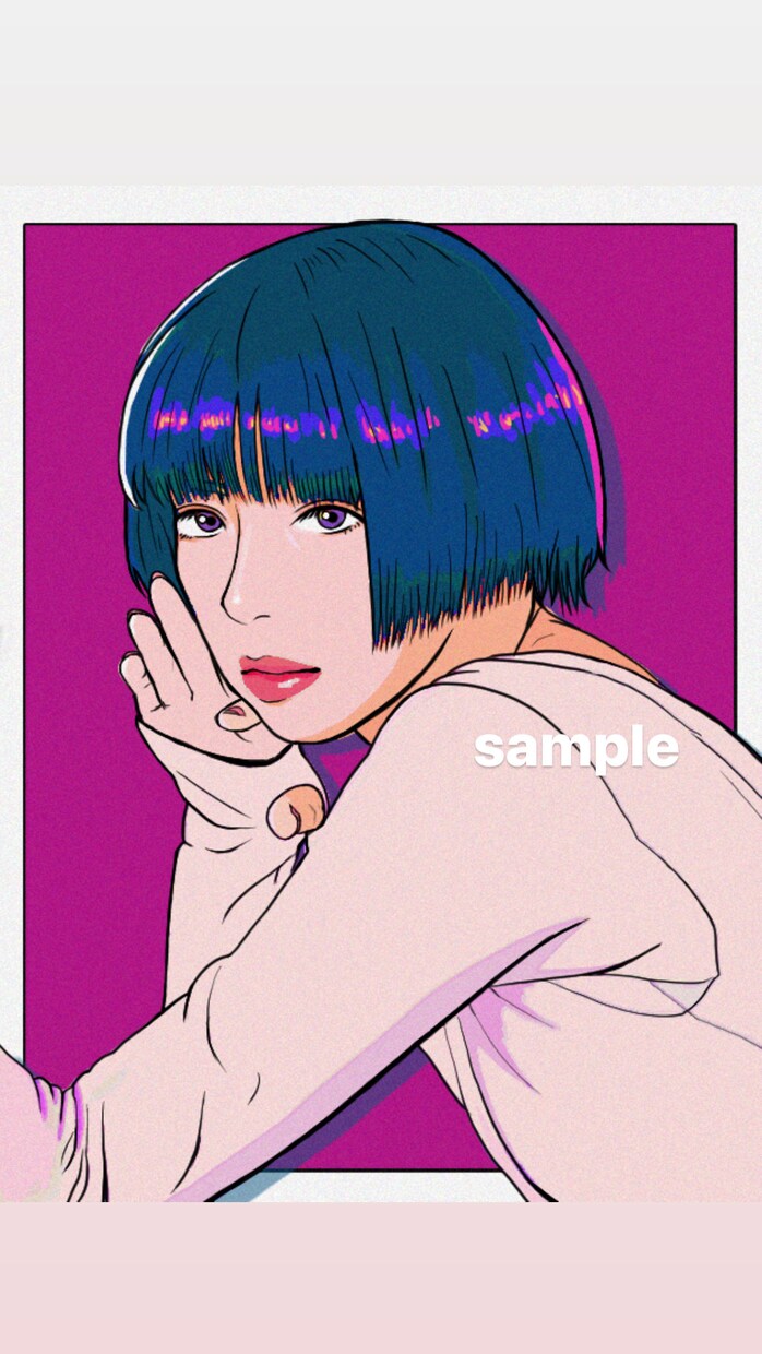 お洒落で似てる、かっこいい似顔絵イラスト描きます SNSアイコン／プロフィール／プレゼント／ビジネス　などに◎ イメージ8