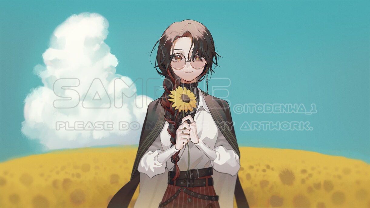 イラストを制作いたします アイコン、歌みた用イラスト、配信用イラスト、個人利用にも イメージ6