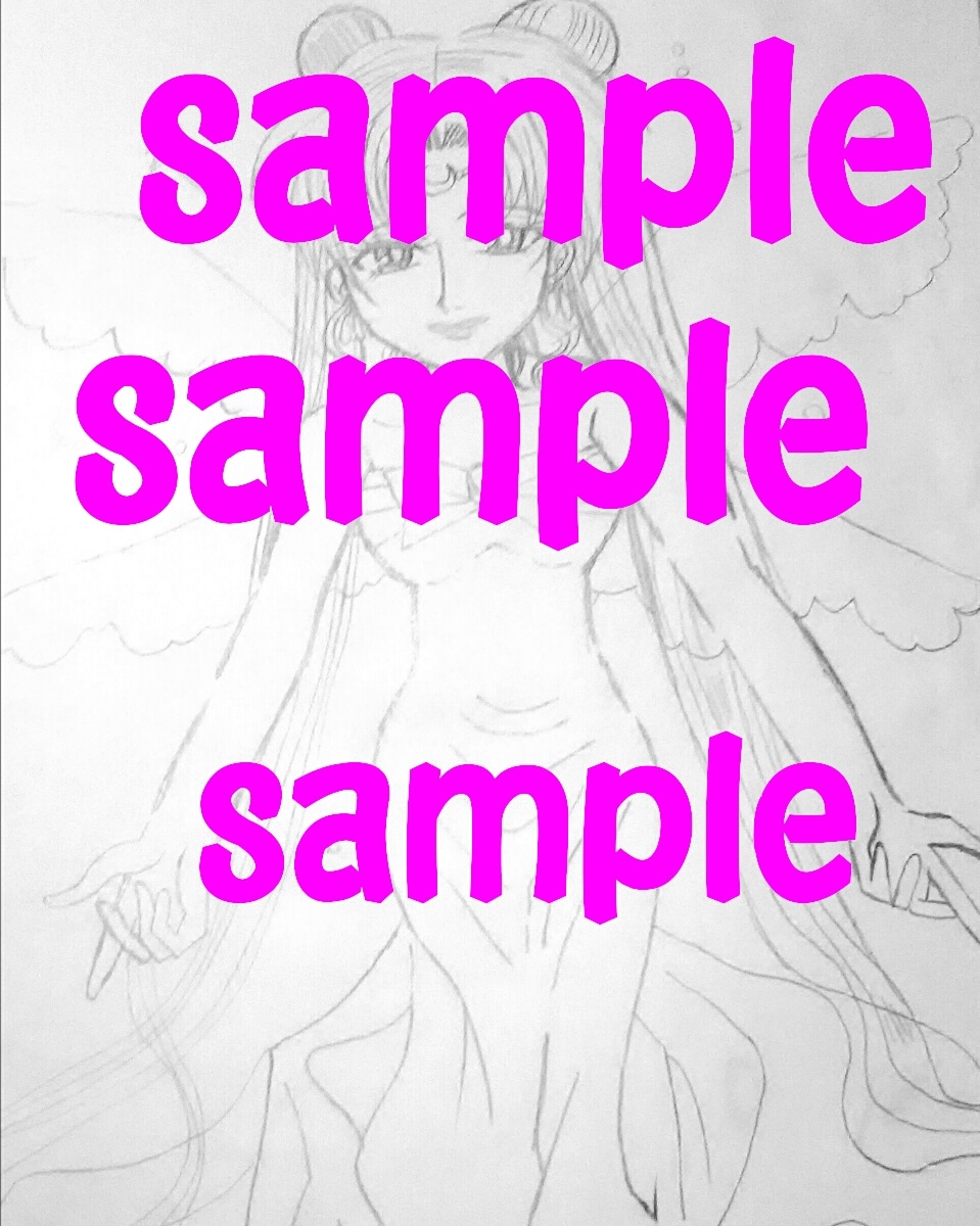 セーラームーン【イラストのデータ販売】を売ります セーラームーンのファン方にオススメです♪(❁´ω`❁) イメージ2