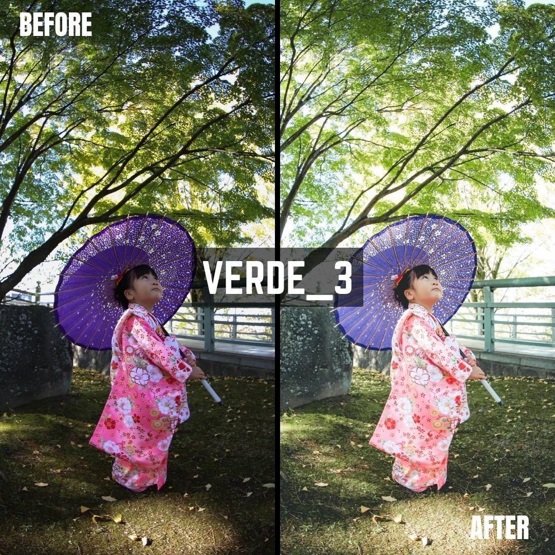 VERDE｜Lightroomプリセット販売します スマホで撮影した写真、ワンタッチで大変身！ イメージ9