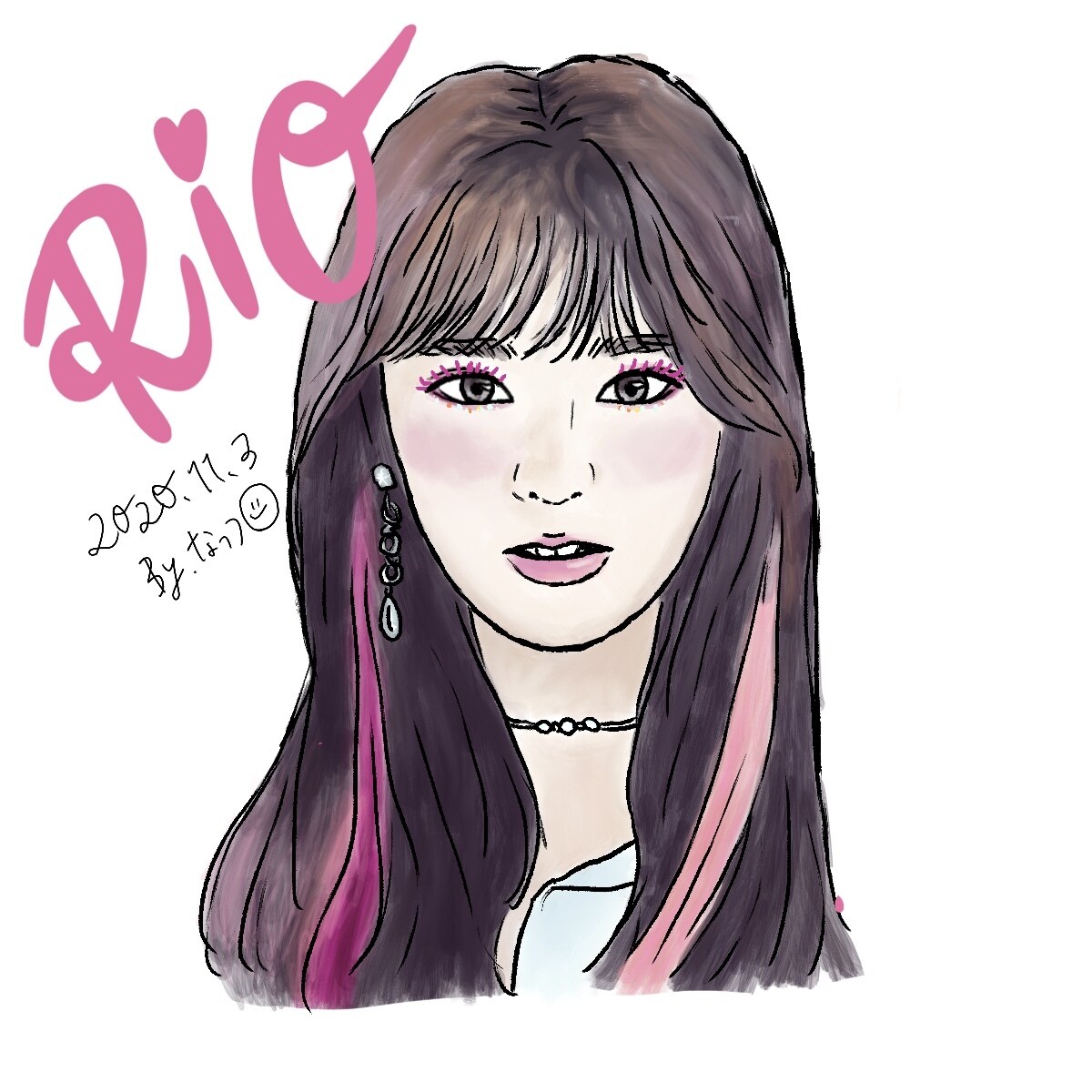 SNSで個人で使える似顔絵アイコン承ります 手描きの似顔絵アイコン作成！お洒落でオリジナル！ イメージ3