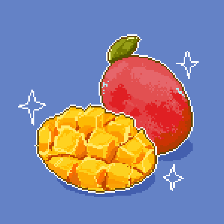 ゲーム素材やアイコンに！食べ物ドット絵描きます 複数依頼&GIF化も+500円☆リアルで可愛い食べ物ドット絵 イメージ5