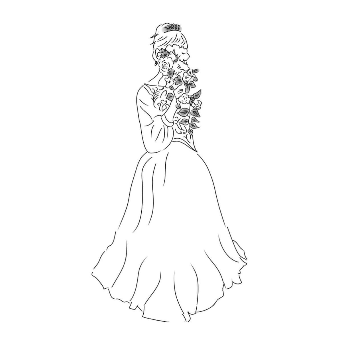 お気に入りのお写真をイラストとして描きます 大事なお写真をご希望のテイストのイラストで提供させて頂きます イメージ2