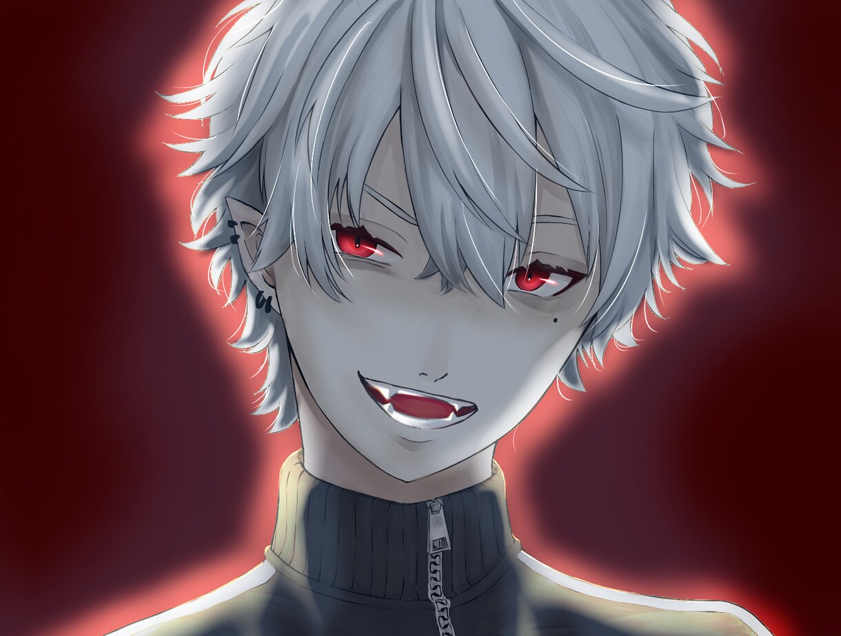 表情や雰囲気にこだわったアイコン・一枚絵描きます きれいすぎない、動きと感情あるイラスト イメージ3