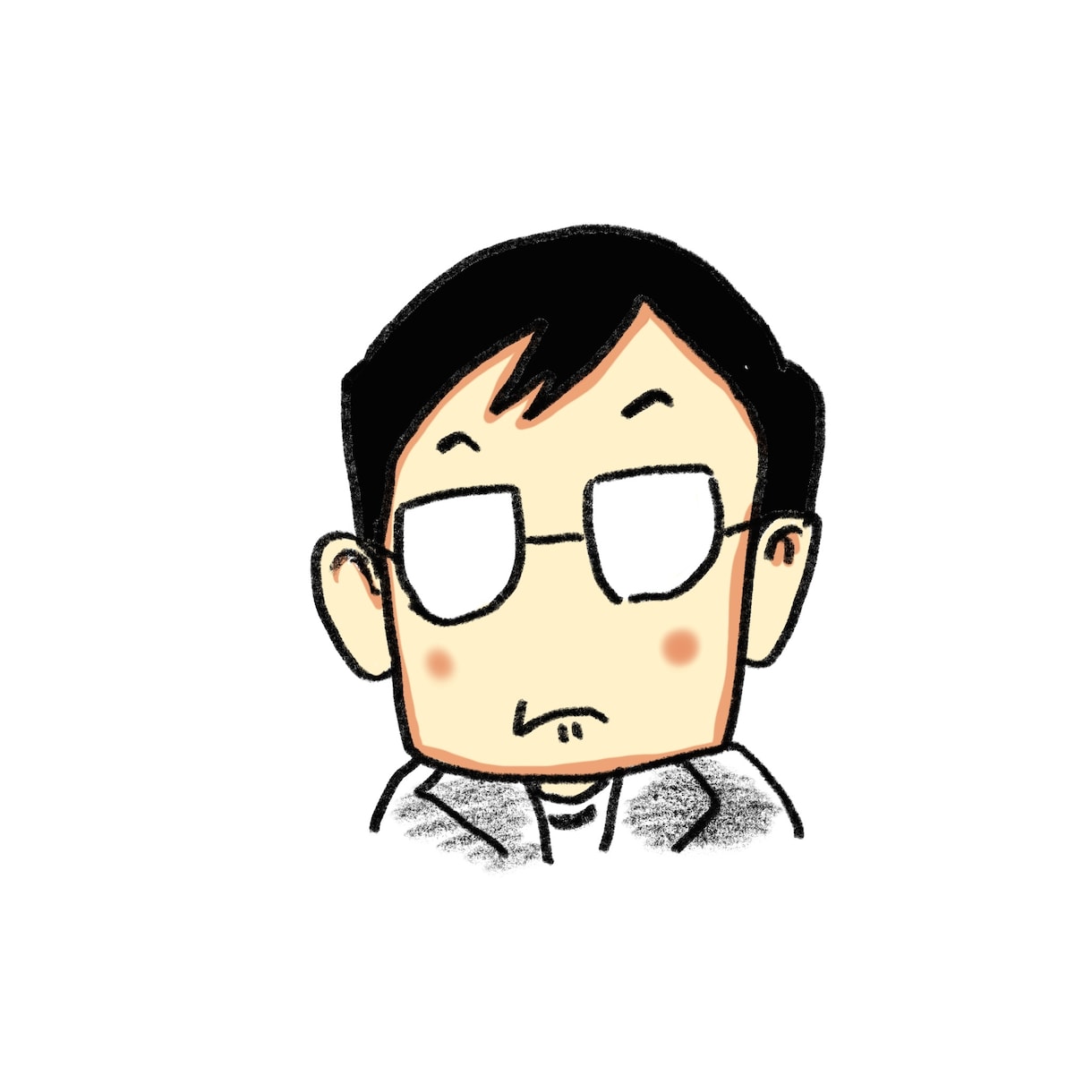 選べるタッチ！アイコン似顔絵描きます こちらの4種類のタッチから選べます イメージ4