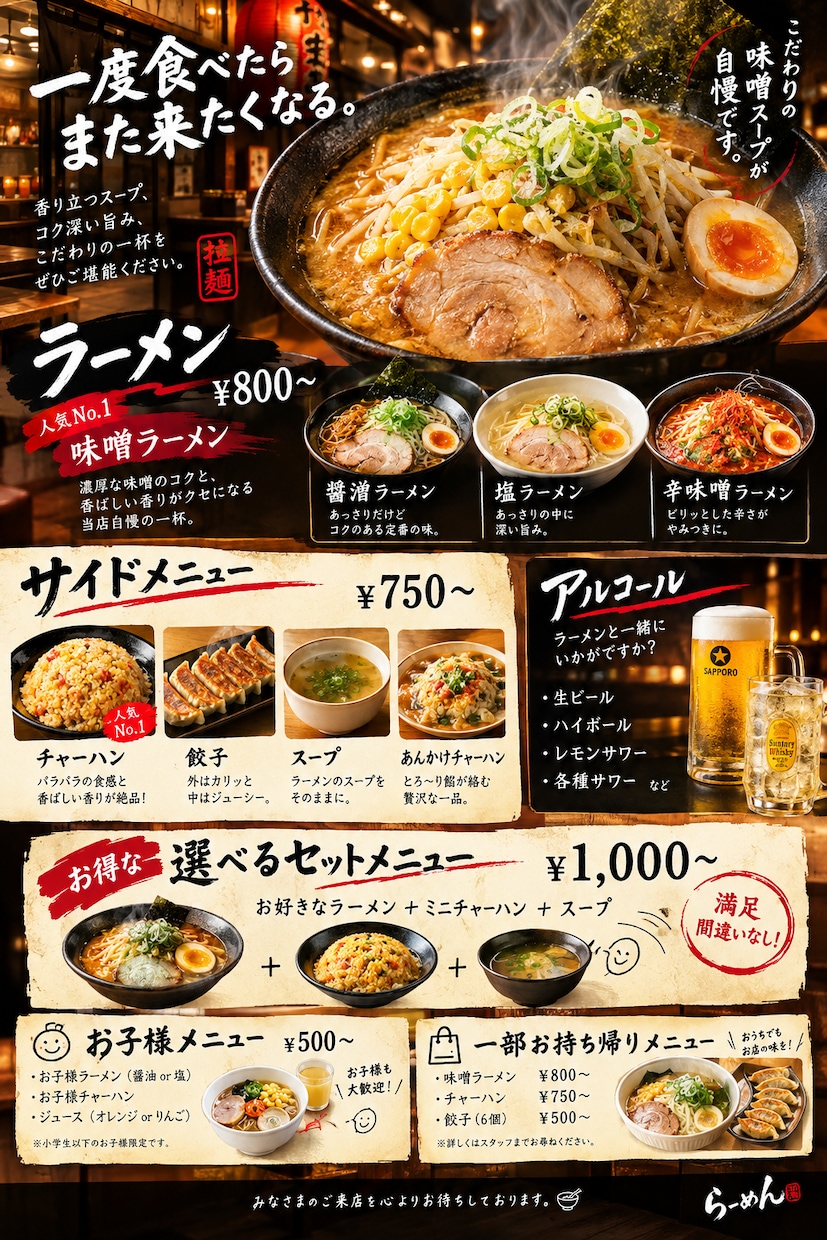 お店のチラシや、仕事のフライヤーなどを承ります 人々の目に留まるデザインを施します イメージ2
