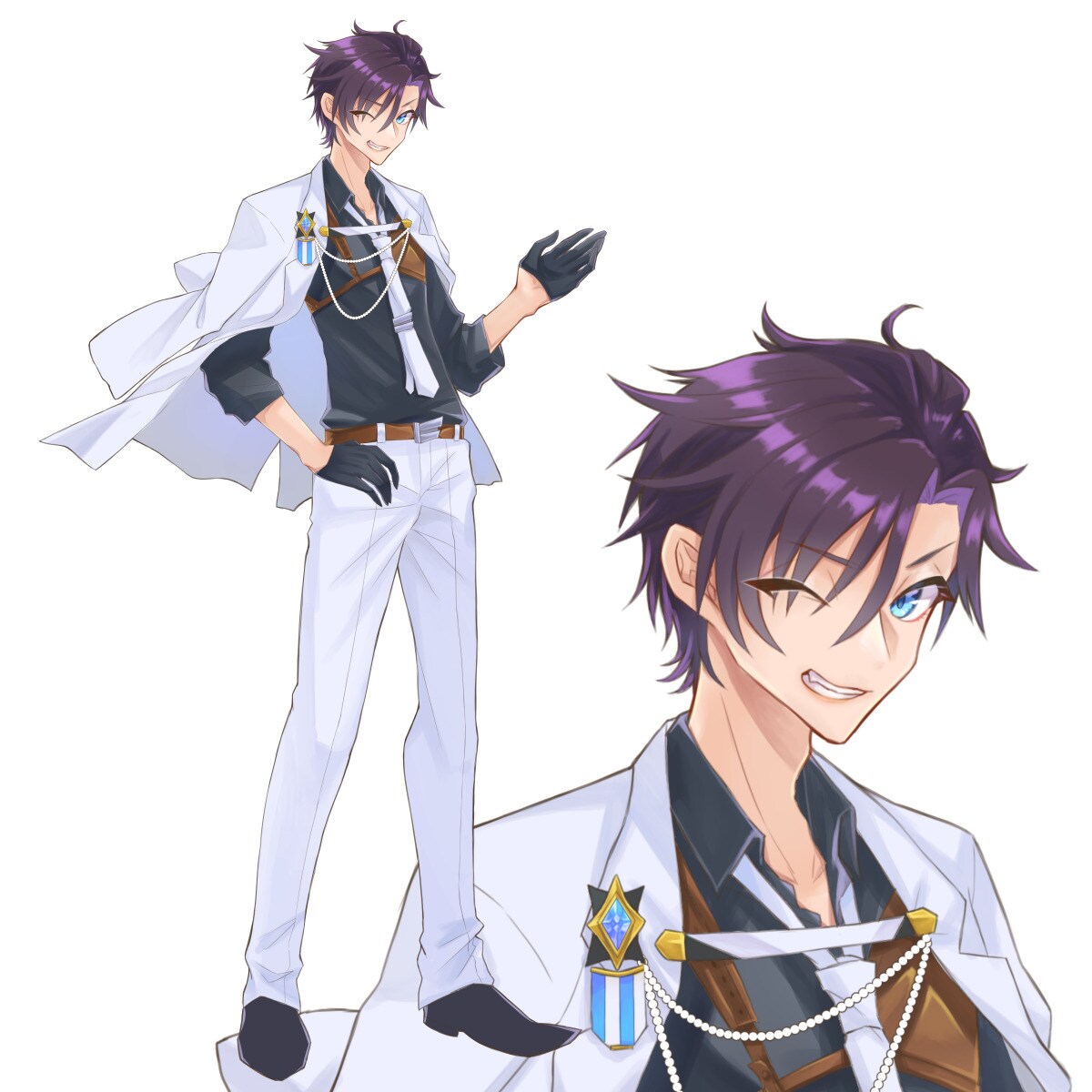 TRPG、配信等で使用するキャラクター制作します live2D用パーツ分け可　商用、二次利用可 イメージ3
