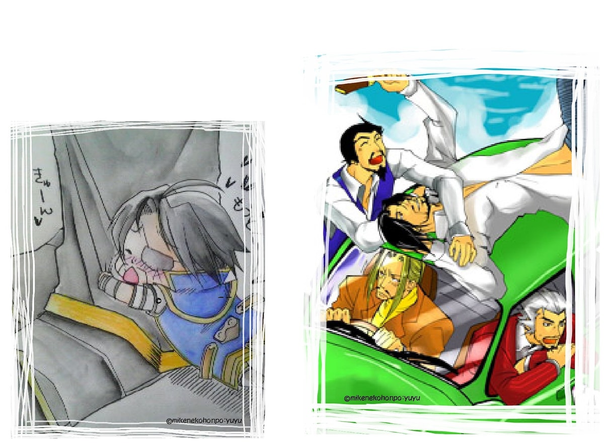 似顔絵、デジタル挿絵、イラスト描きます 誕生日、お祝い事、SNSのアイコン、同人誌の合同イラスト イメージ2