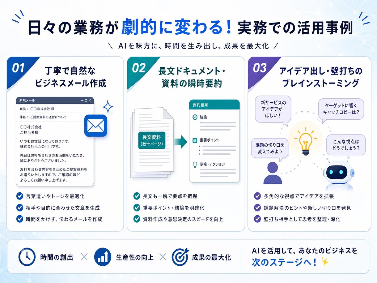 現役SEが実際に行っているAI活用法を教えます 初心者でも今日から使えるAI活用のコツをお伝えします! イメージ3