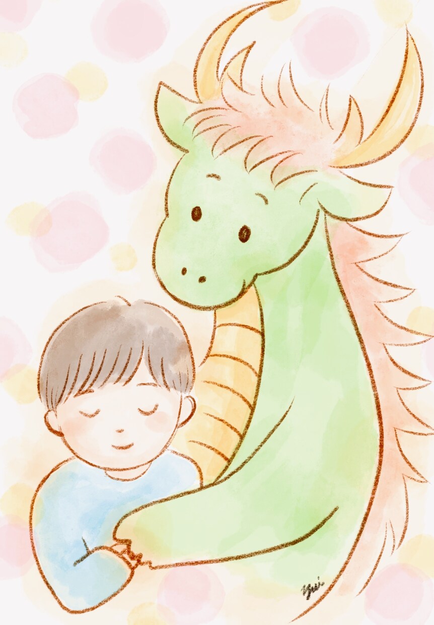 主にほんわか癒しイラストを描きます シーンに合わせて、イメージに合わせたイラストを描き分けます。 イメージ1