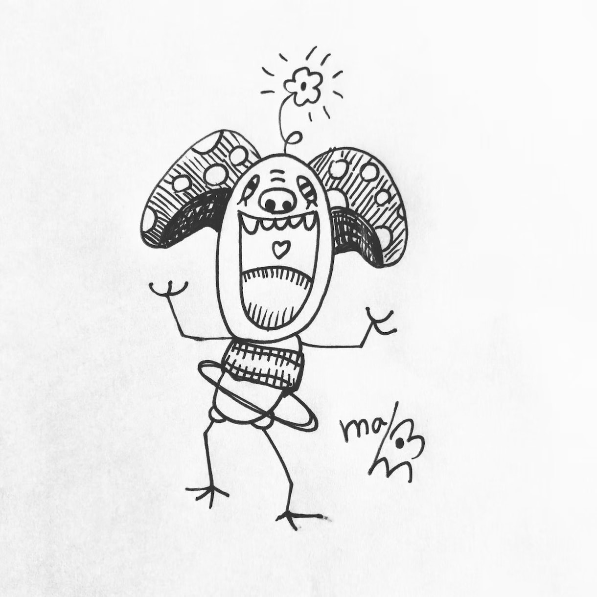 ユニークで個性的な絵を描きます 個性丸出しのイラスト描きます！ イメージ7