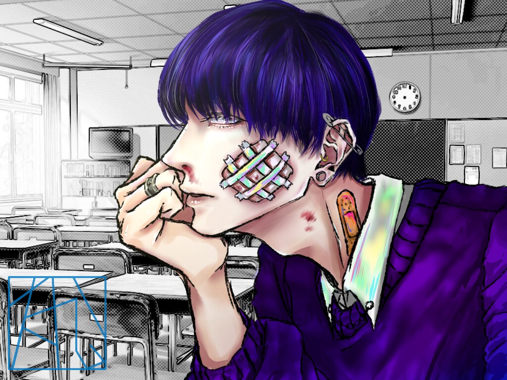 アイコンなどに！鮮やかな個性的イラストを描きます アイコン・ヘッダーなどお任せください イメージ7