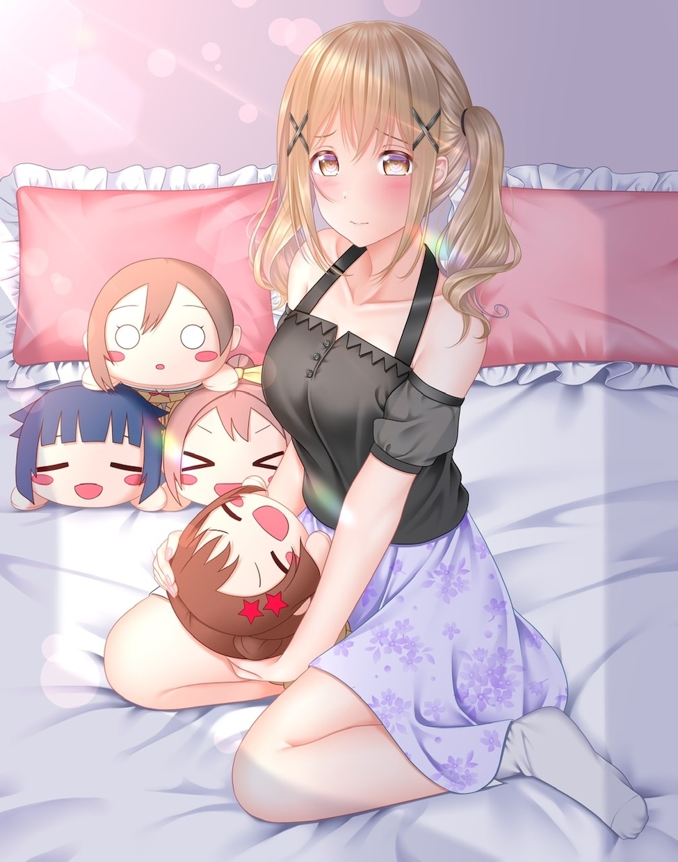 女の子、百合イラスト描きます 可愛い女の子のアイコン、挿絵、立ち絵、など！ イメージ7