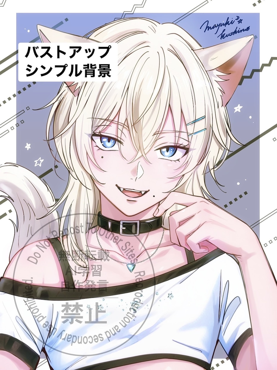 アイコン・サムネイル・一枚絵など制作いたします 創作キャラ・SNSアイコンなど イメージ2
