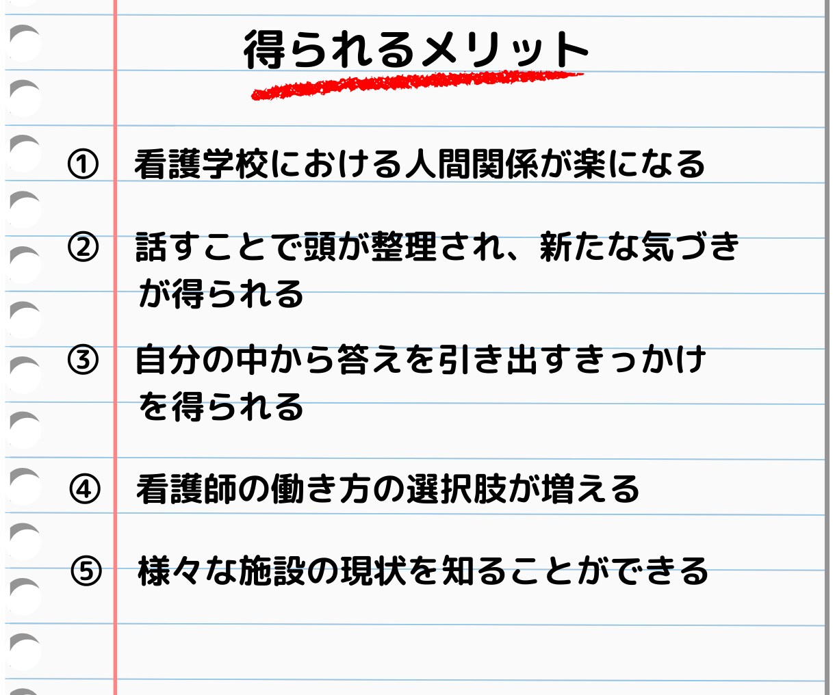 悩める看護学生さんのお悩み⭐️なんでもお聴きします 人間関係・就職・看護学校生活を一緒に考えサポートします☘️ イメージ3