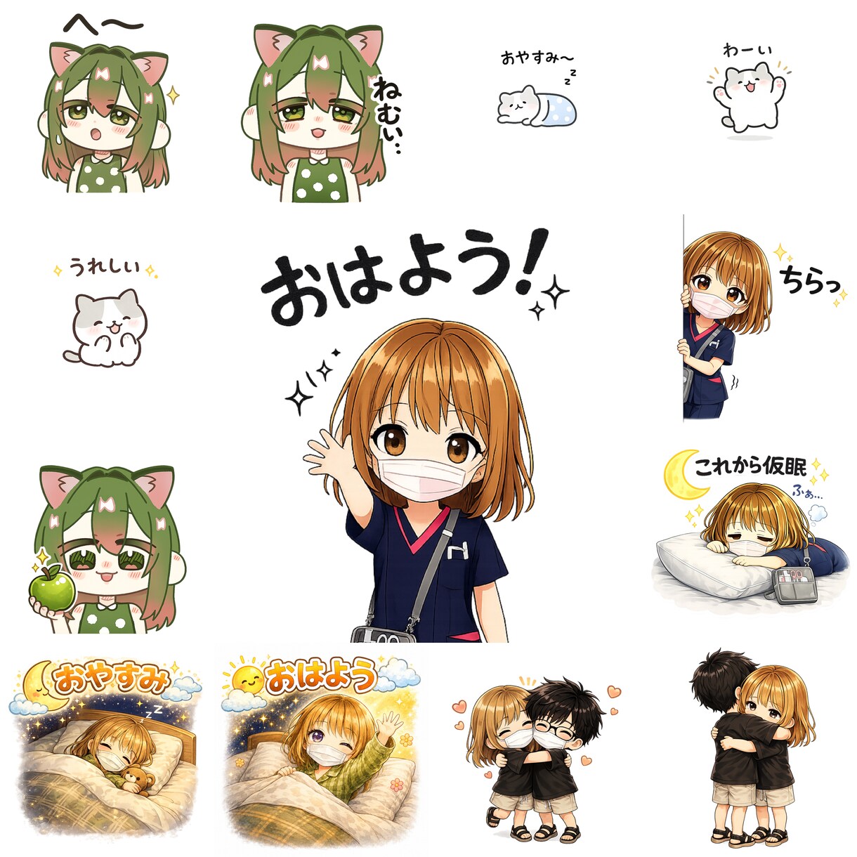LINEスタンプ作ります イラスト指定ありでもなしでも構いません イメージ1