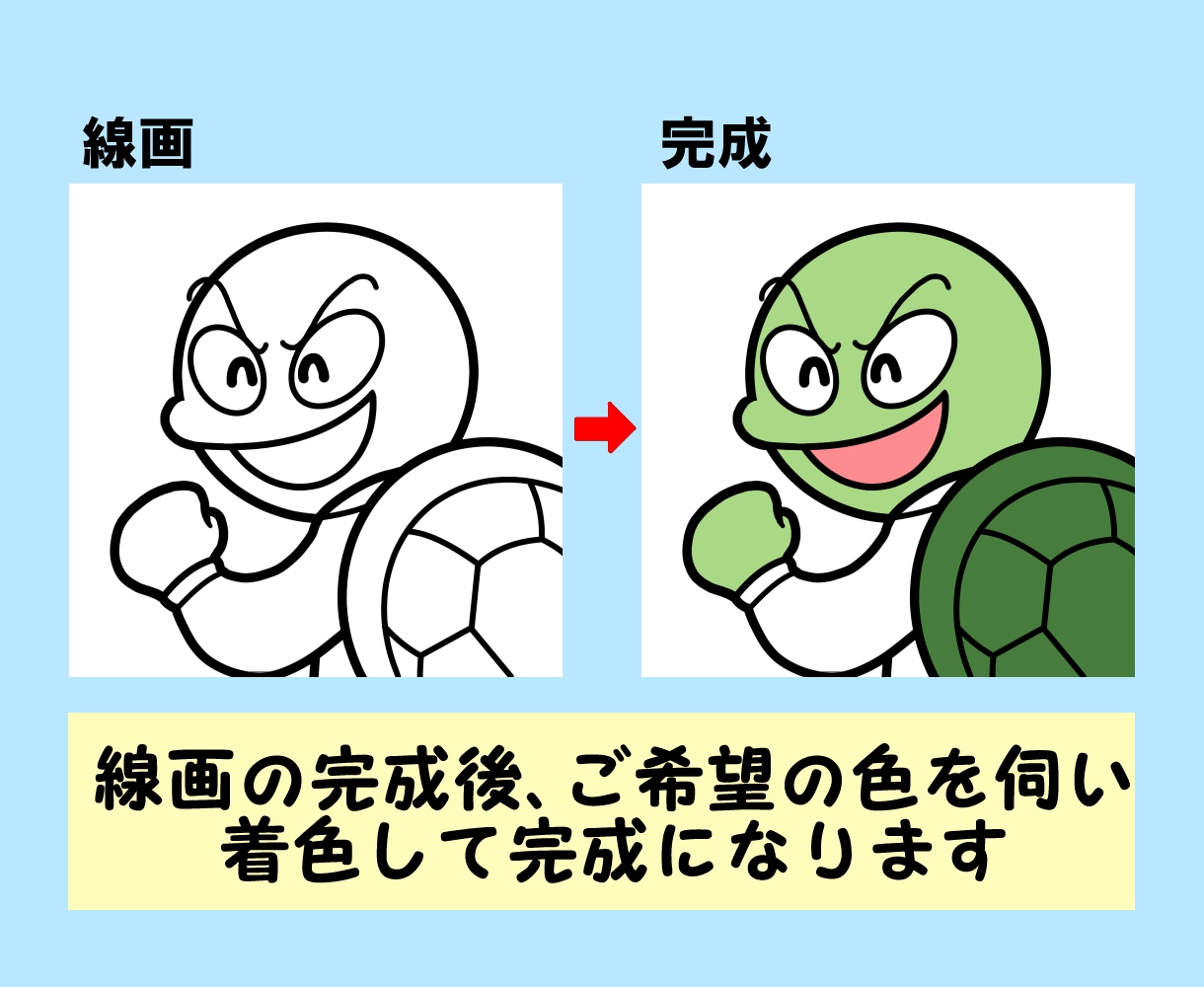 動物キャラクターのアイコン描きます SNSで使えるキャタクターアイコンです！ イメージ3