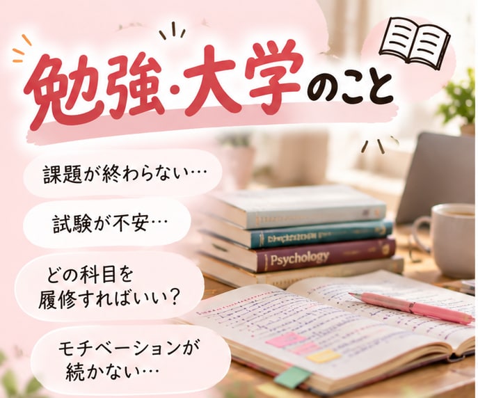 社会人大学生の方と話したい！気軽にお話しできます 現役放送大学生のカウンセラー/60分楽しく話しましょう♪ イメージ2