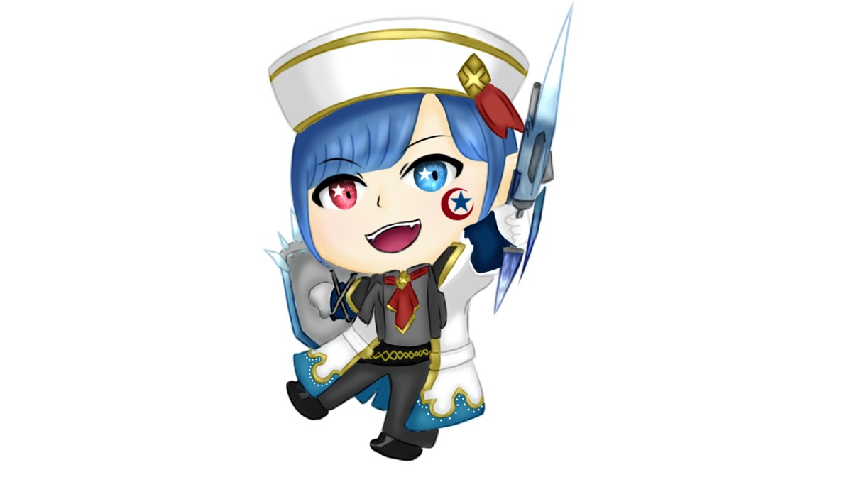 立ち絵(一枚絵)の制作をします IRIAMやYouTubeで使える立ち絵を制作します イメージ5