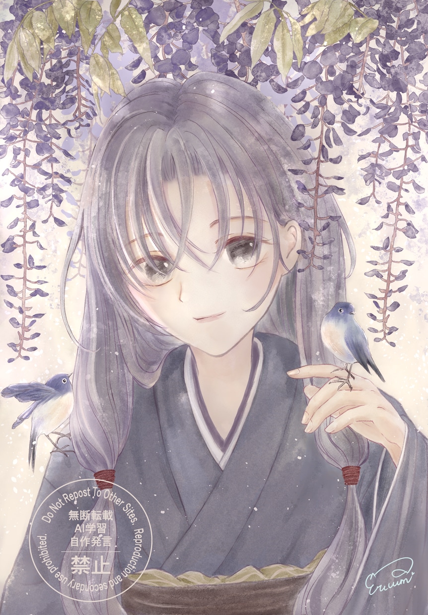 水彩風でアイコン作成します 修正無制限でアイコンや正方形イラスト作成します イメージ2