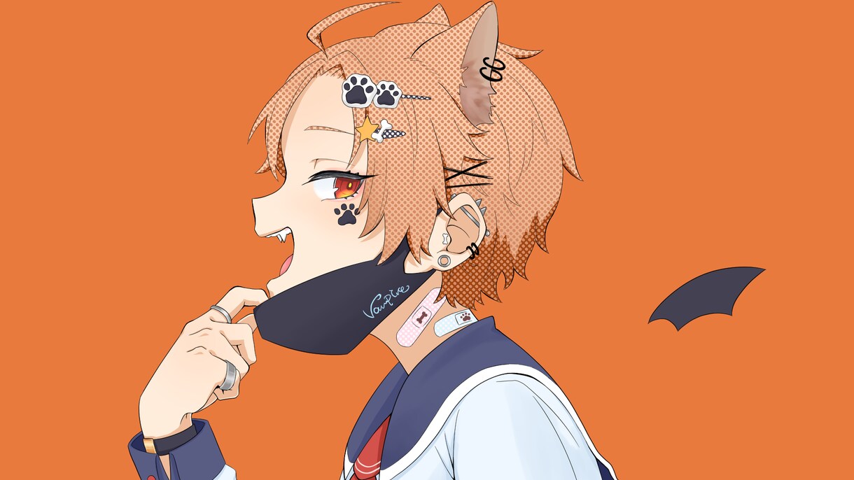 歌ってみた用イラスト・アイコン等制作いたします 可愛い女の子もかっこいい男の子もお任せ下さい！ イメージ2