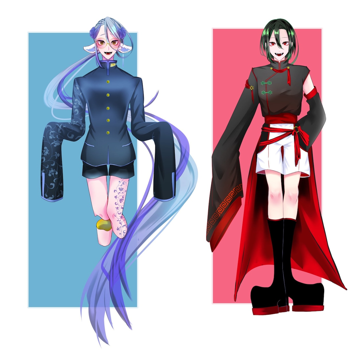 立ち絵を作成します TRPGなどの立ち絵を制作します イメージ3