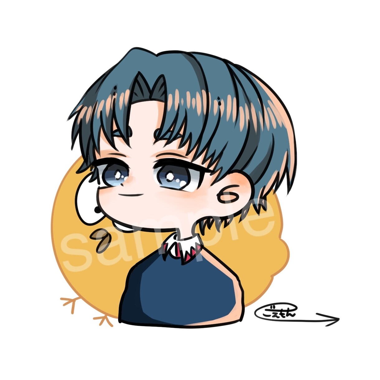 可愛いアイコンイラスト描きます 可愛くて優しいSNSアイコンイラストを描きますプレゼントなど イメージ4