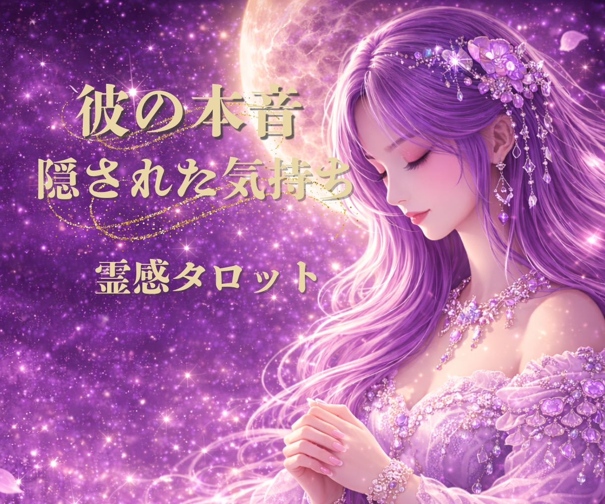 霊感タロットで彼の本音と恋の行方を占います ✦ 隠された想いとこの恋の行方を丁寧に読み解きます✦ イメージ1