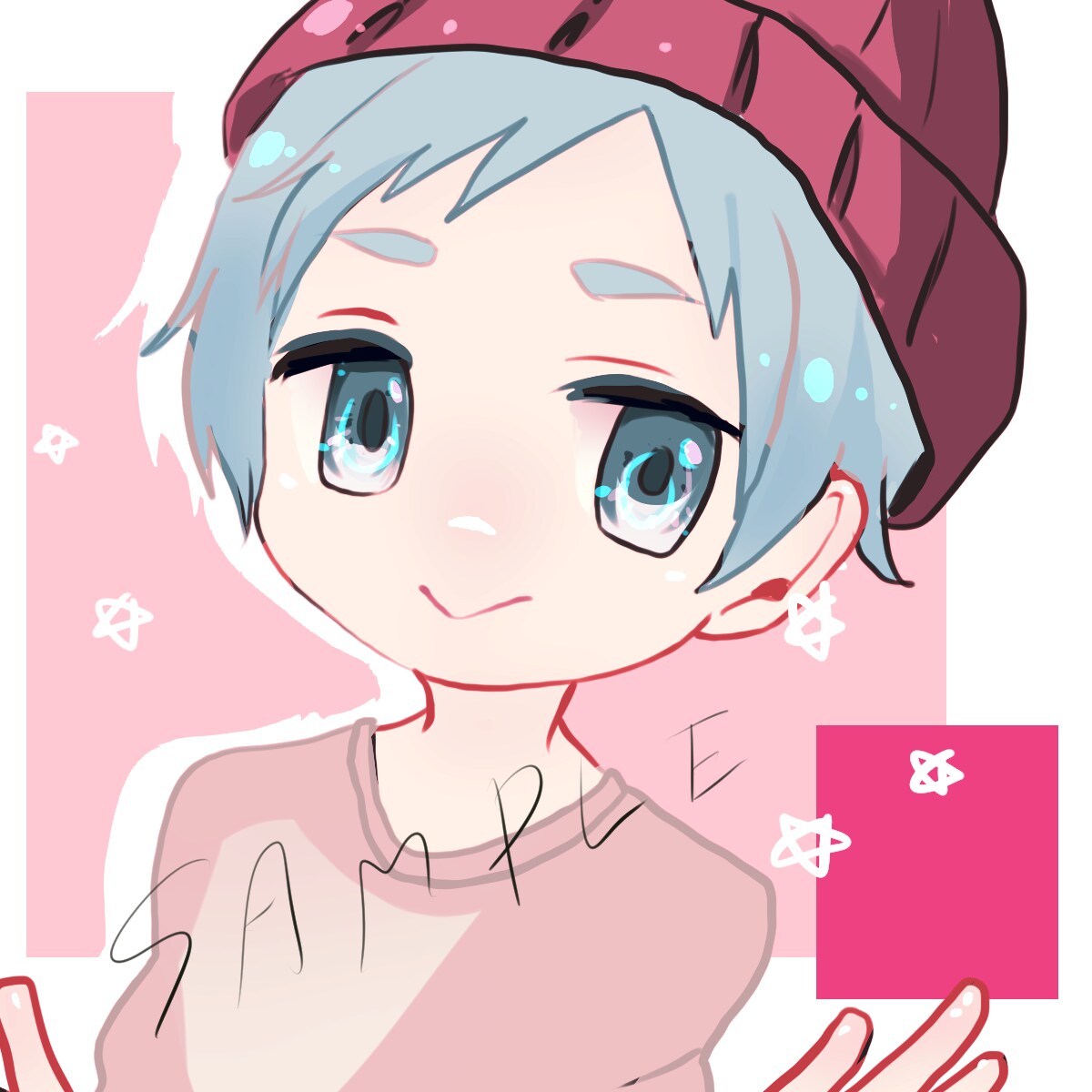 SNS用アイコン描きます ❤️デフォルメで描かせて頂きます イメージ1