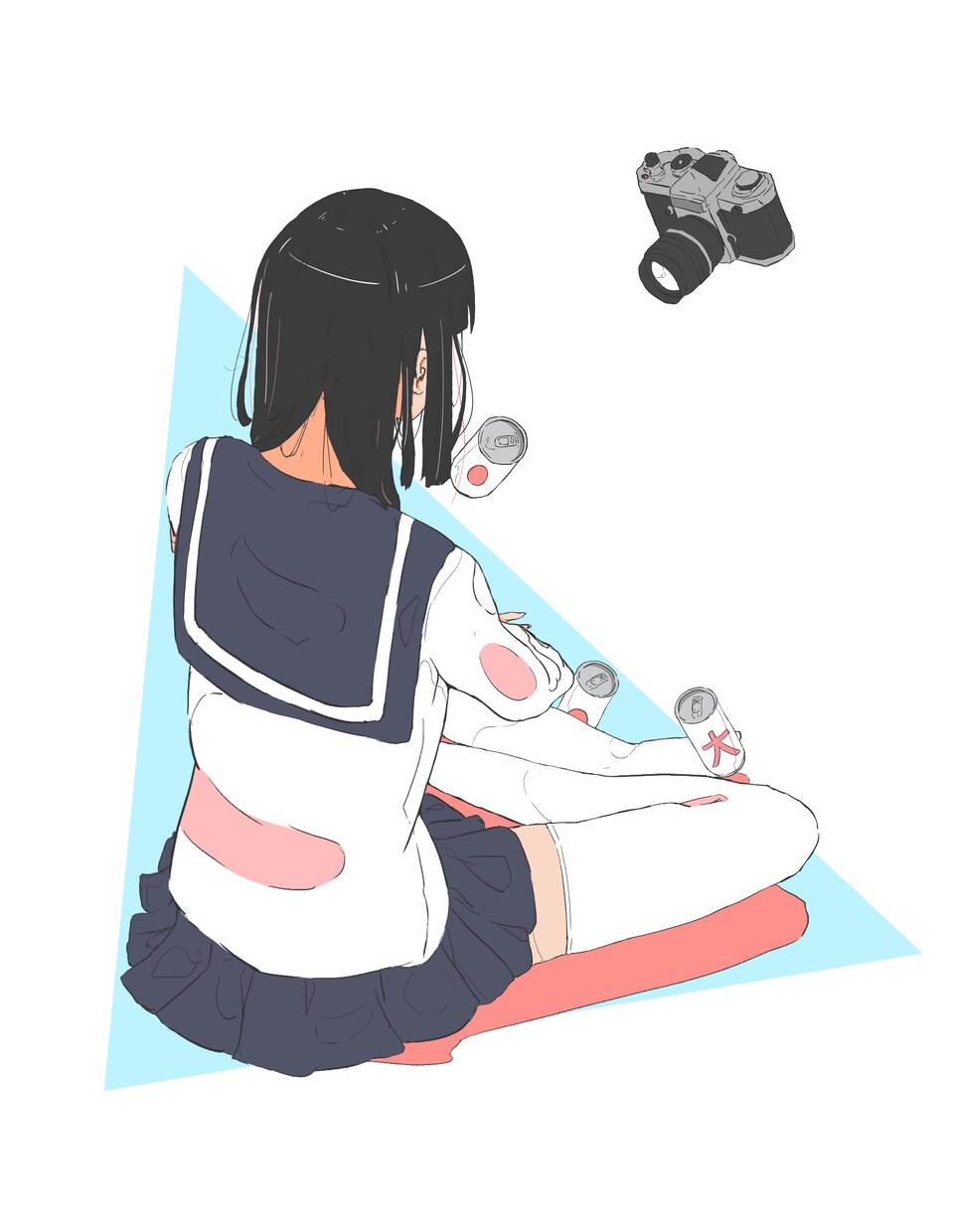 最短1日！ポップな雰囲気のある女の子の絵を描きます 【募集再開しました】SNSのアイコンやパンフレットの挿絵へ！ イメージ1