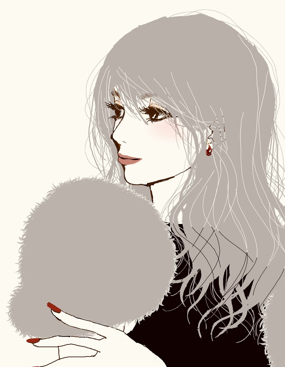 大人かわいいシンプルイラスト描きます シンプルで使いやすい大人かわいいイラスト描きます イメージ1