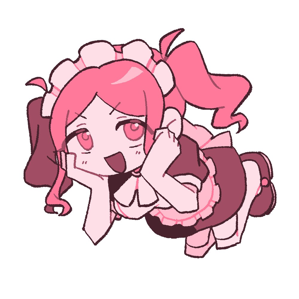 単色で目立つ！かわいいミニキャラ描きます アイコンやグッズに！イメージカラーがひと目でわかる！ イメージ2