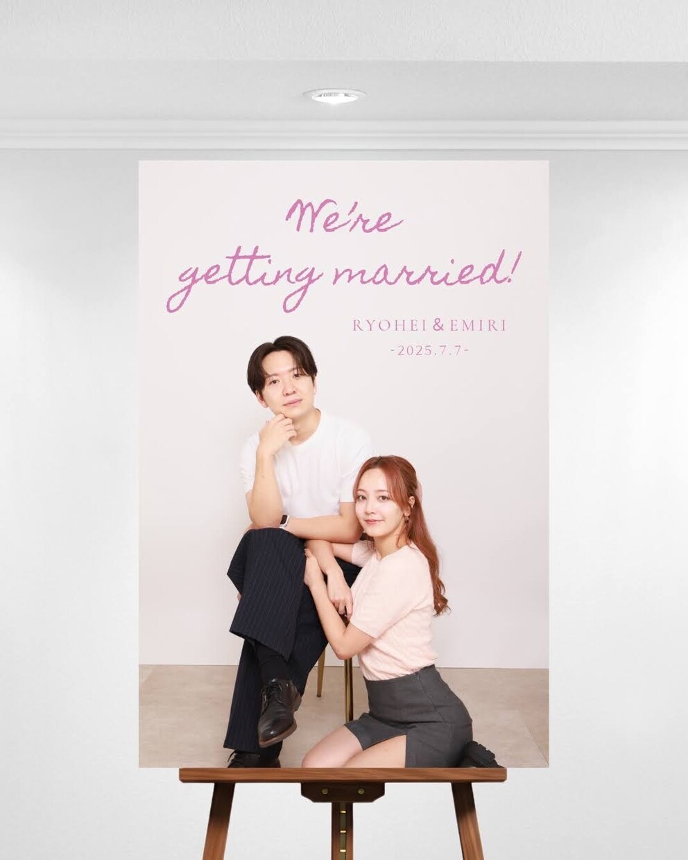 完全オーダーメイドで！ウェルカムボードを制作します 結婚式を彩る“はじまりの一枚”をおふたりの世界観でデザイン♪ イメージ4