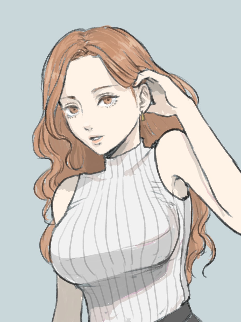 人物のイラストを描きます あなたのキャラクターを描かせてもらいます！ イメージ2