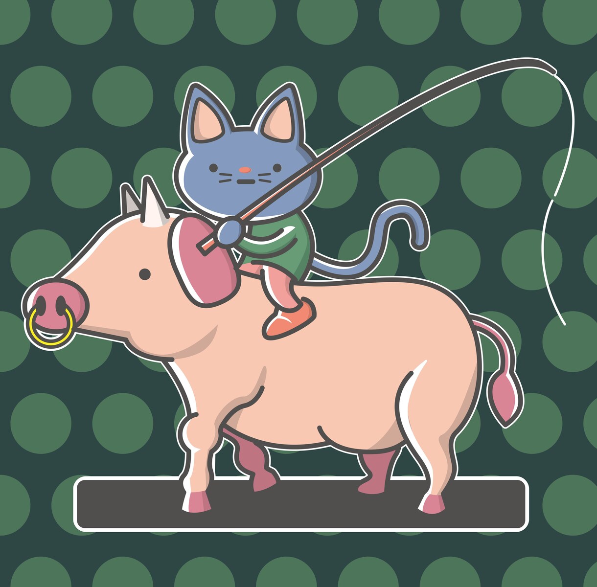 PRに大活躍!動物キャラクター制作いたします チーム、お店等のイメージアップにいかがですか イメージ9