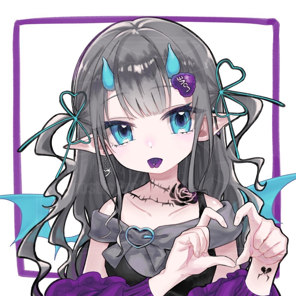 他サイトで実績あり。アイコンイラストを描きます Vtuberさんを描かせて頂いた実績が多数あります！ イメージ1
