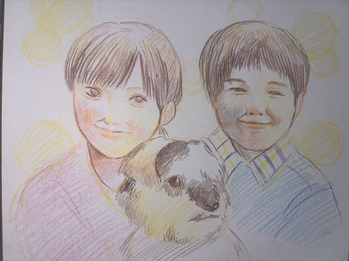 お好みの絵のタッチで似顔絵制作いたします 似顔絵検定一級所持者が情熱を込めて制作したいと思います。 イメージ2
